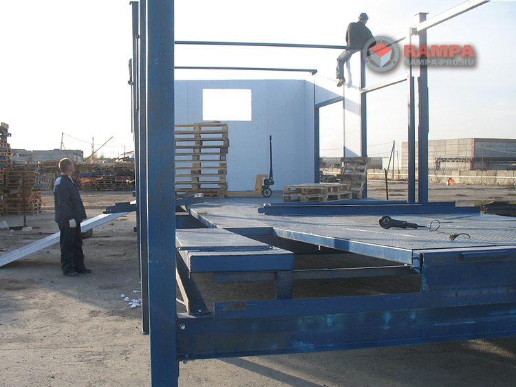 Перегрузочный модуль (разгрузка/погрузка при температуре от 0&deg; до 10&deg;)