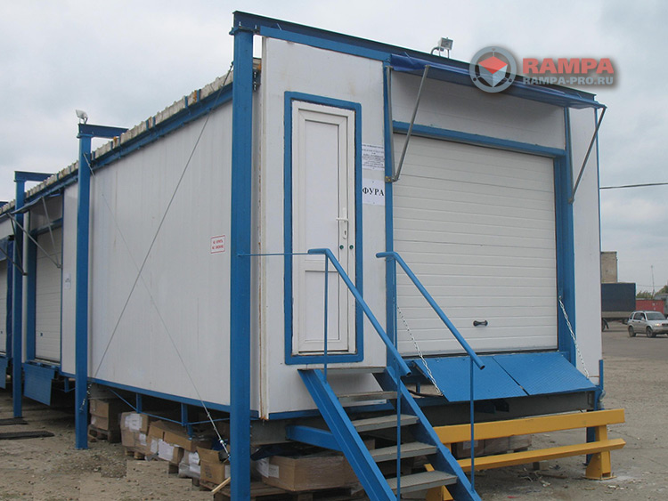 Перегрузочный модуль (разгрузка/погрузка при температуре от 0&deg; до 10&deg;)