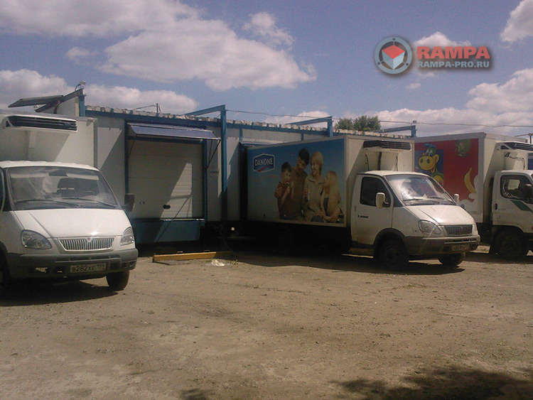 Перегрузочный модуль (разгрузка/погрузка при температуре от 0&deg; до 10&deg;)