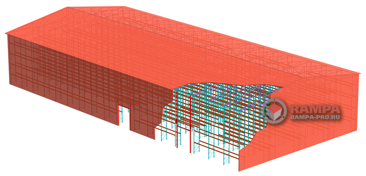 Самонесущий склад